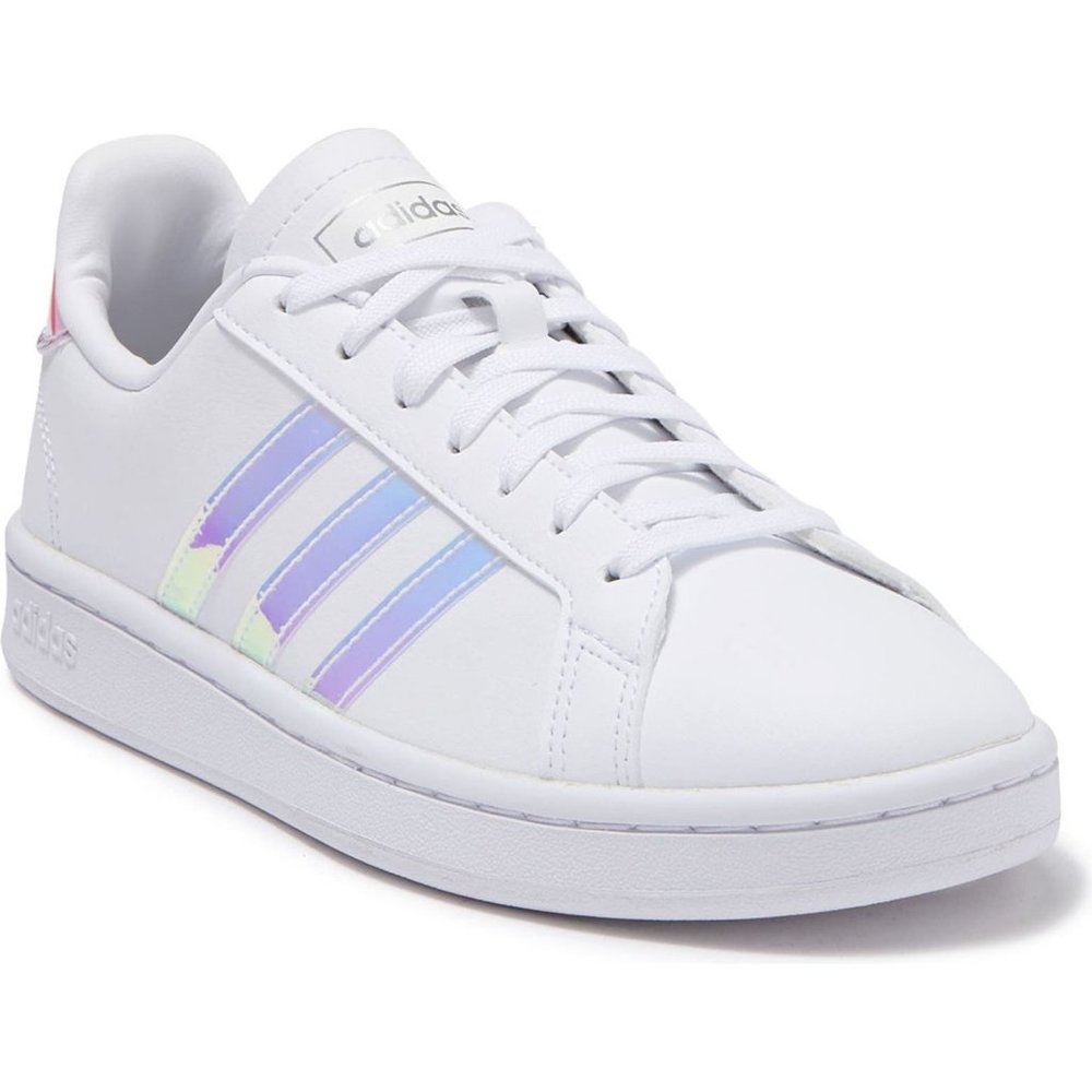 ADIDAS Holographic Grand Court Sneaker Size 7.5